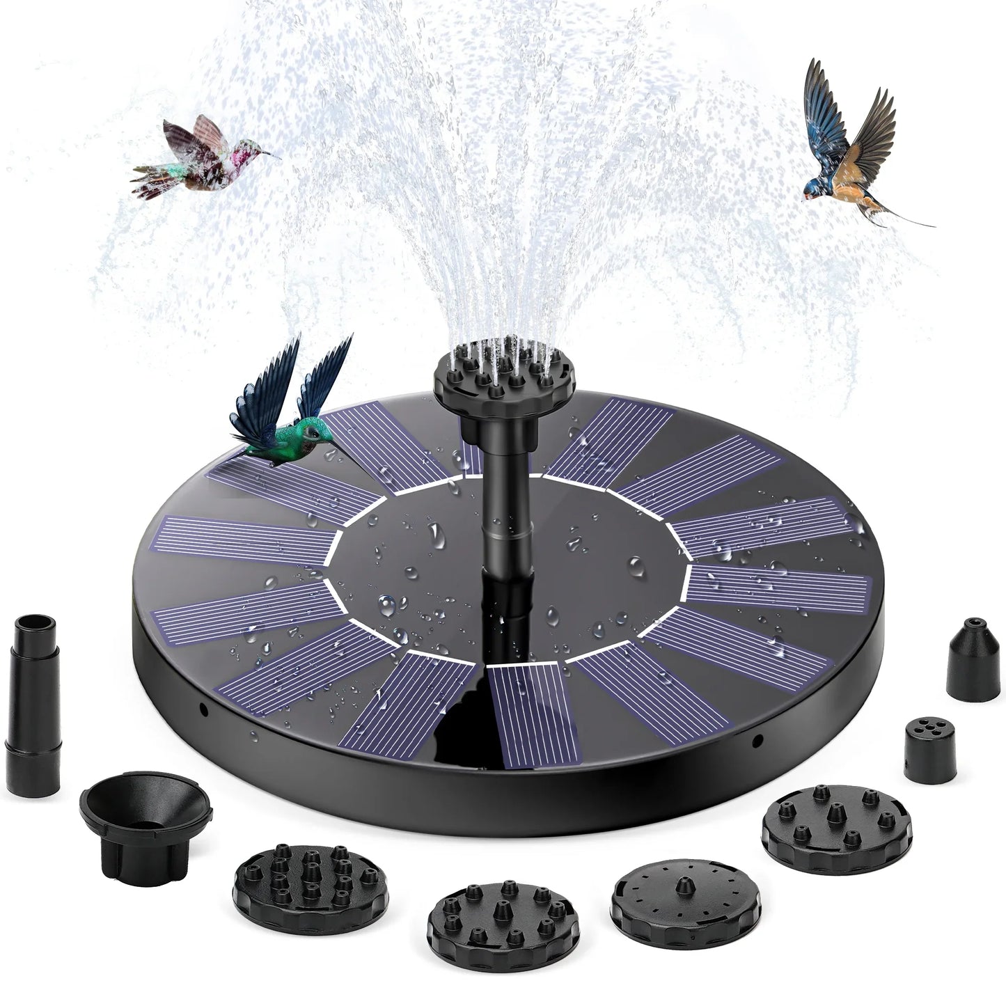 🌞 AquaRay Solar Fountain™