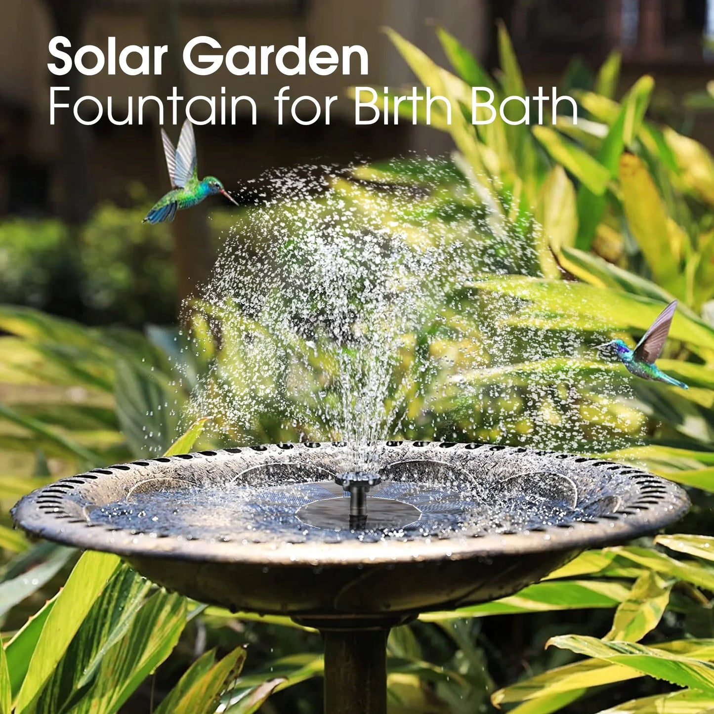 🌞 AquaRay Solar Fountain™